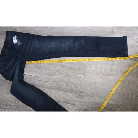 Tommy Hilfiger Jeans Boys Size 16 Stretch Skinny Dark Wash New - Picture 3 of 5